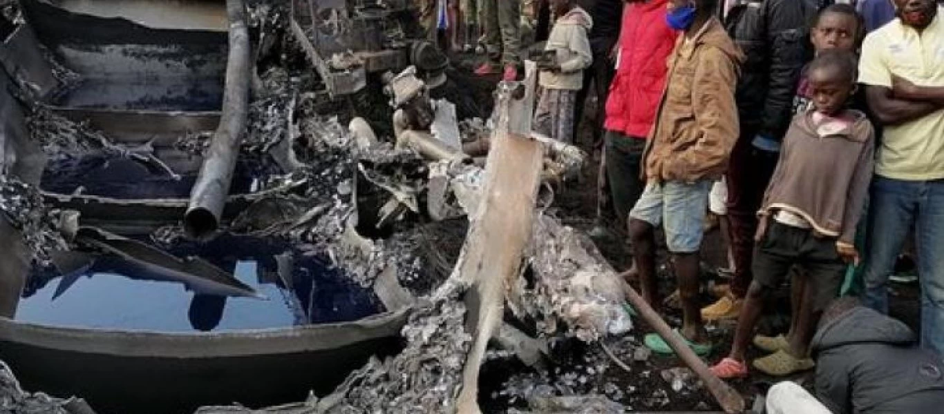 Δυτική Κένυα: Δεκατρείς νεκροί μετά από έκρηξη βυτιοφόρου